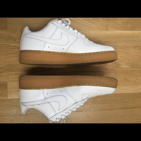 air force 1 white gum sole